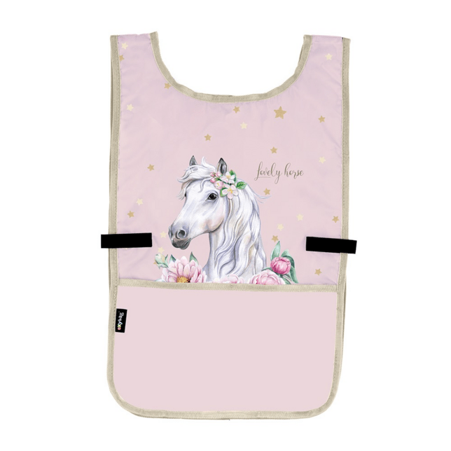 Zástera pončo Prémium LIGHT kôň romantic pastel ruž.