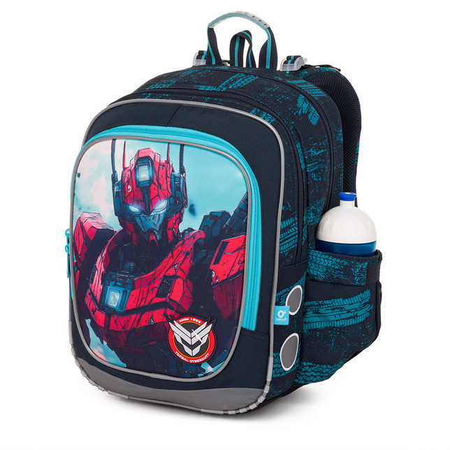 Ľahká školská taška Topgal ENDY s robotom 25075