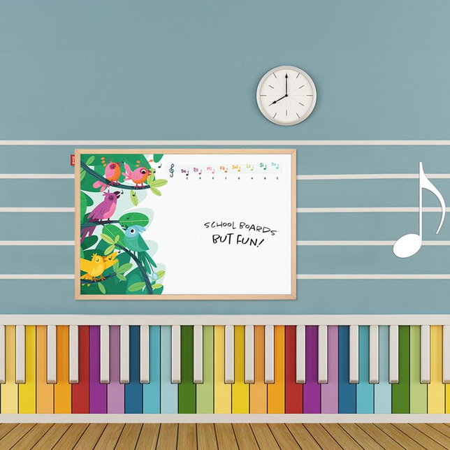 MTM64MU Edukačná tabula pre deti, Hudobné dobrodružstvo 60x40cm