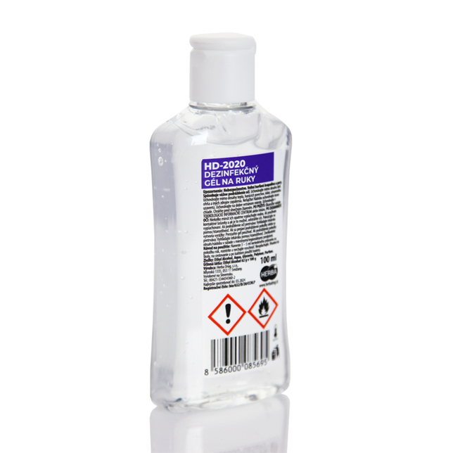 Dezinfekčný gél na ruky 100ml, Herba HD2020