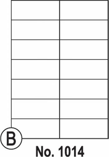 Print etikety biele A4