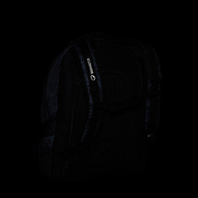 Študentský batoh DIGITAL 23 B  šedý