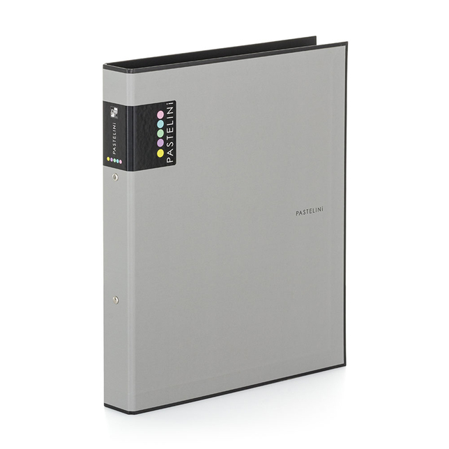 Zakladač 2-krúžkový PASTELINi žltý