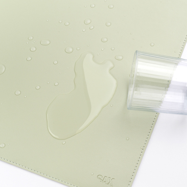 Podložka na stôl SAX Design pastelovo modrá - šedo zelená