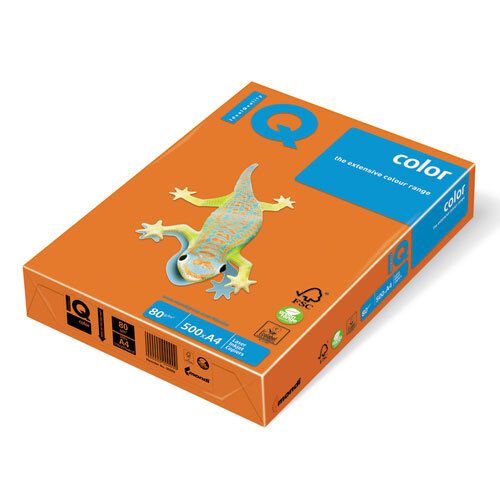 Farebný papier A4 intenzívny 80g IQ color