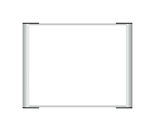 Menovka ku dverám zásuvná Radius/BL