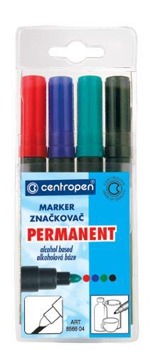 Permanentné popisovače Centropen 8566