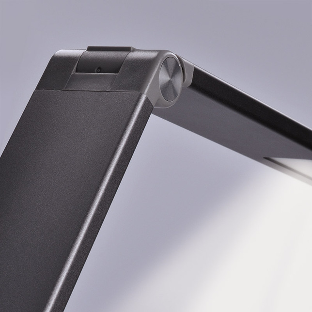 WO55G Led stolová lampa s dotykovým nabíjaním 10W, hliník