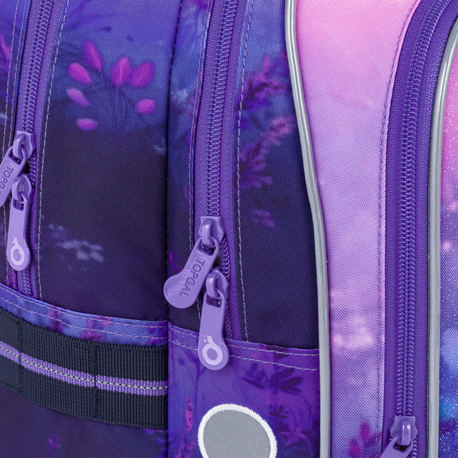 Ľahká školská taška Topgal ENDY so zajačikom 26007