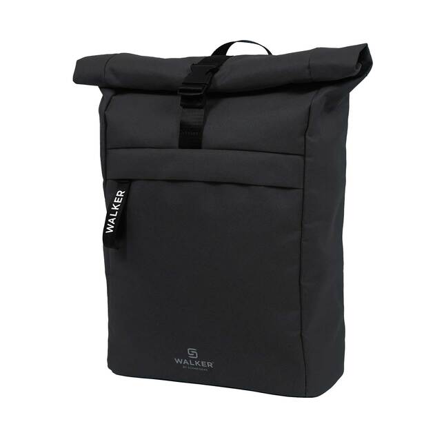 Ruksak WALKER Roll Top Classic Black Melange
