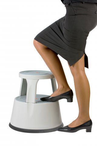 Stúpadlo kovové 2 stupňové