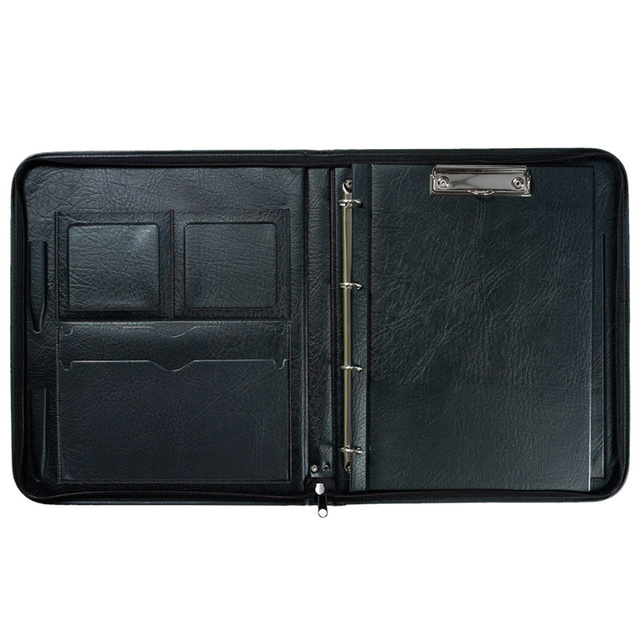 Diplomatka HANIBAL A4 matná čierna 5-606