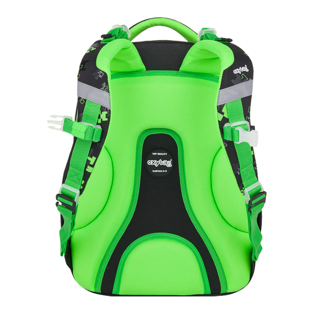 Školský batoh OXY NEXT Green Cube