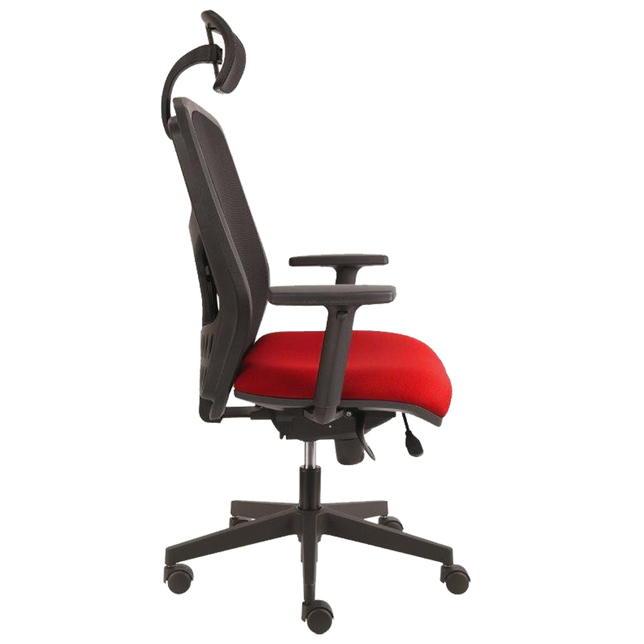YORK sieť kancelárska stolička červená