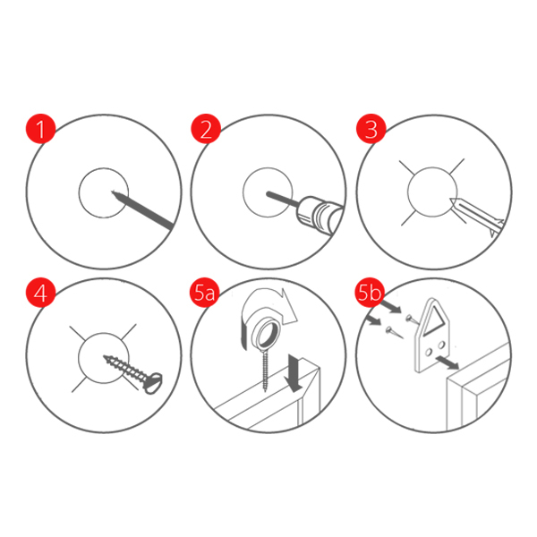 Korkové tabule v drevenom ráme 