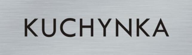 Štítok na dvere strieb.mat. 4x14cm text / KUCHYNKA