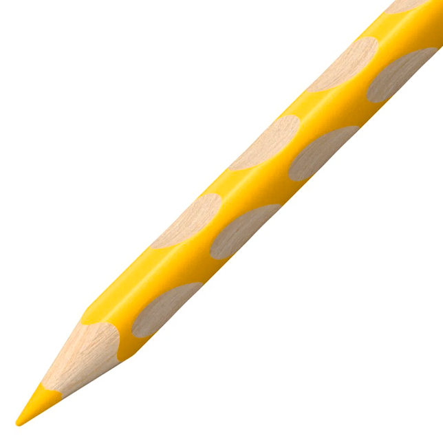 Farebné ceruzky trojhranné pre pravákov STABILO EASYcolors 12 ks + strúhadlo