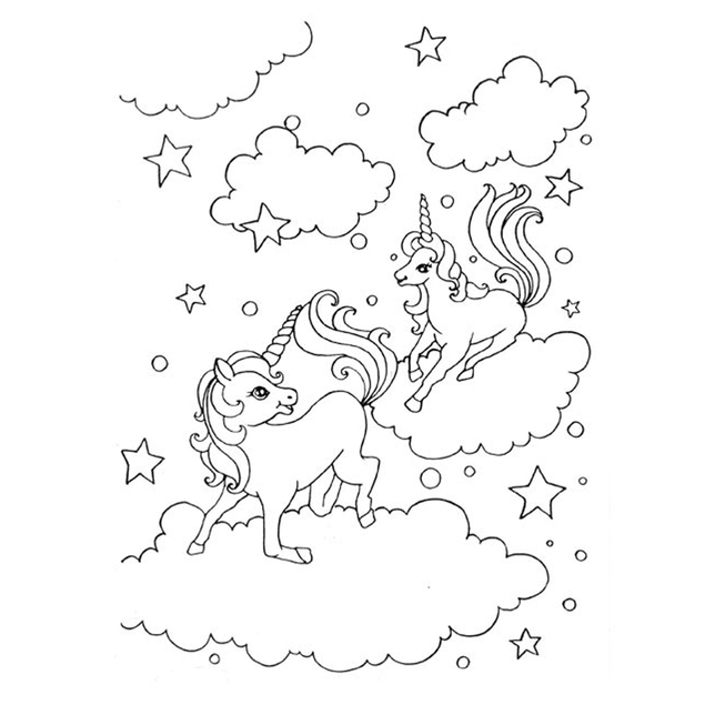 Omaľovánky A4 Jednorožci 3 MFP 5301114