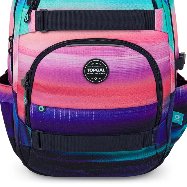 Topgal VIKI Diáktáska Színes gradiens 26038