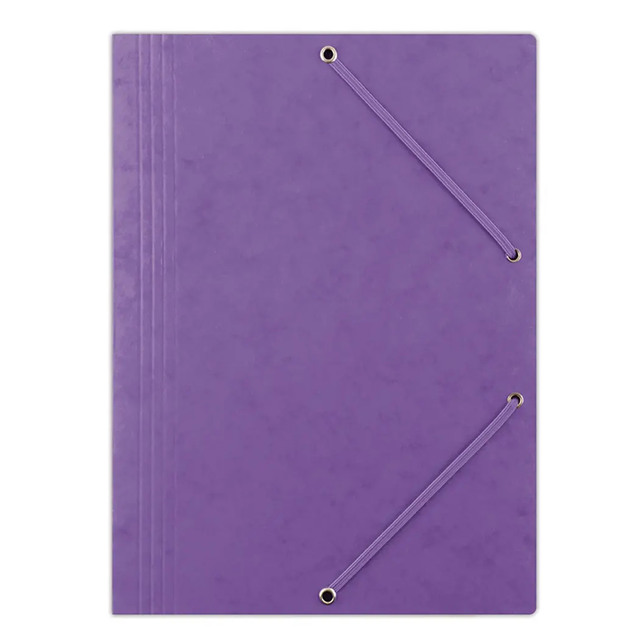 Prešpanový obal 3 klopá s gumou Donau