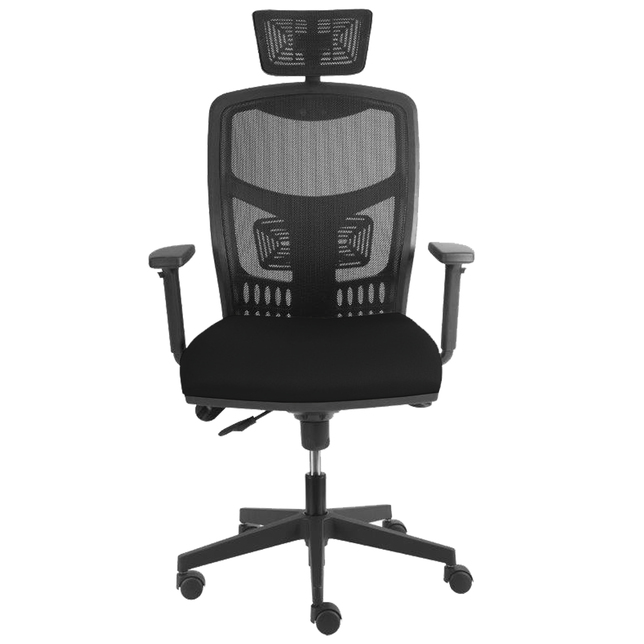 YORK sieť kancelárska stolička čierna