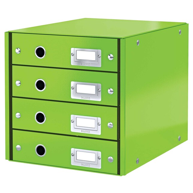 604954 Zásuvkový box 4 Click &amp; Store zelená WOW