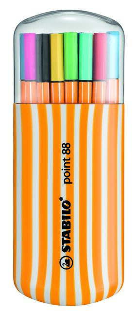 8820-02 Stabilo Point 88 lliner Zebrui set 20ks