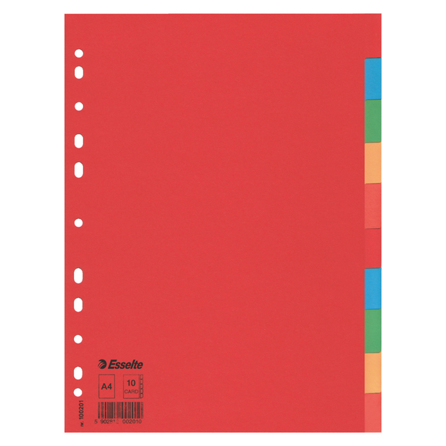 Kartónové rozraďovače Esselte Economy