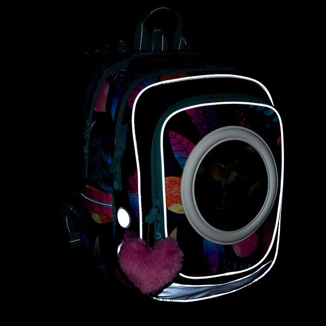 Ľahká školská taška Topgal ENDY Lesné zvieratká 24005