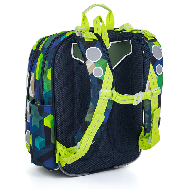 Ľahká školská taška Topgal ENDY PixelArt World 24015