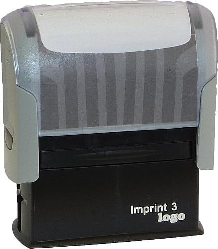Imprint logo 3 samofarbiaca pečiatka 58 x 22mm