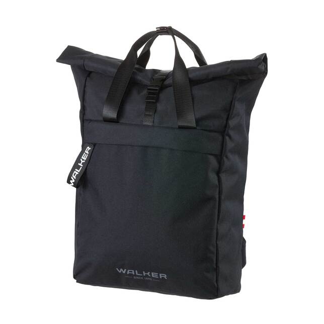 Ruksak WALKER Roll Top Classic Black Melange