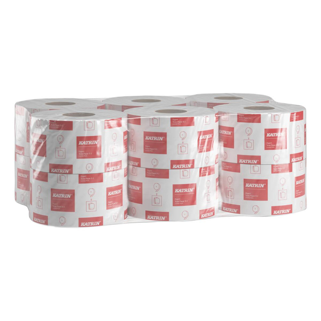 93656/121050  Katrin toaletný papier Jumbo bal.12ks pr.18 cm, 2 vrstvový