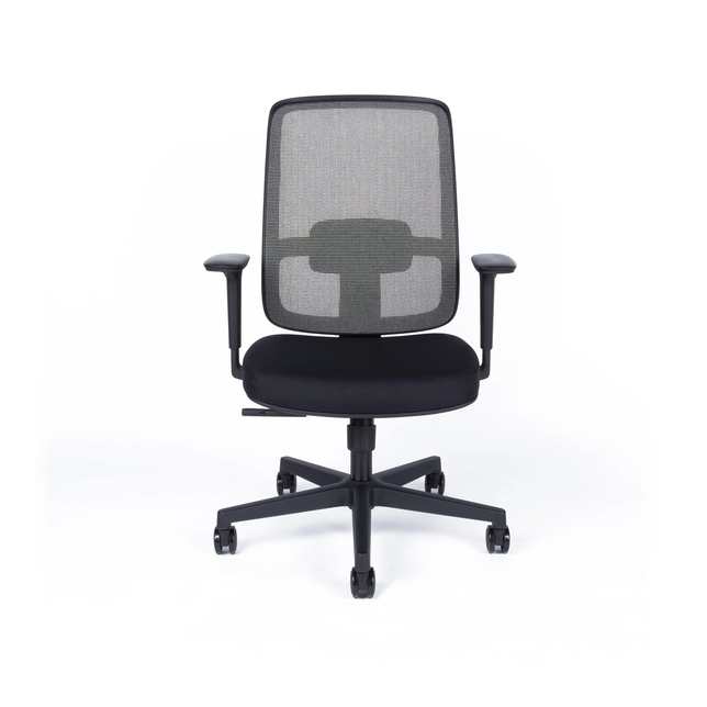 CANTO BP kancelárska stolička bez podhlavníka šedá