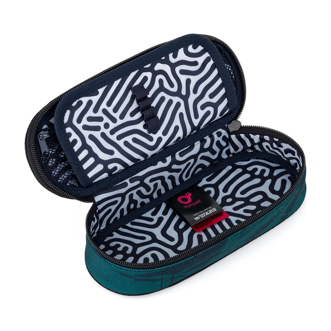 Študentský peračník Topgal ETUE ovál Petrolej 24035