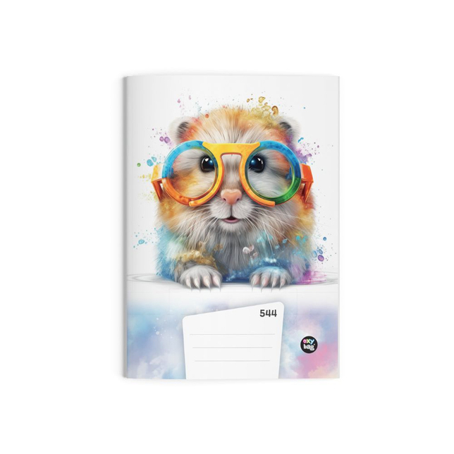 Zošit 544 linajkový A5 40 listov, Škrečok 6-91325