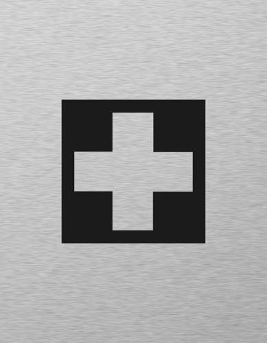 Štítok na dvere strieb.mat. 7x9cm Picto / Prvá pomoc