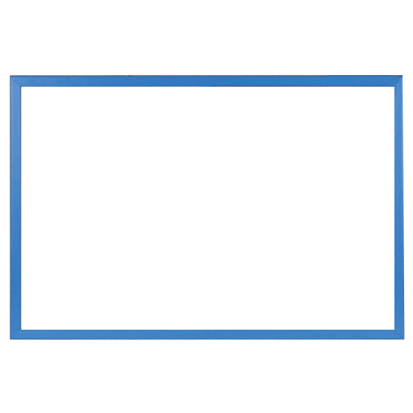 Biele tabule farebnom ráme