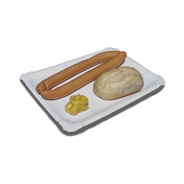 Papierová tácka biela 10 x 16cm bal. 250ks