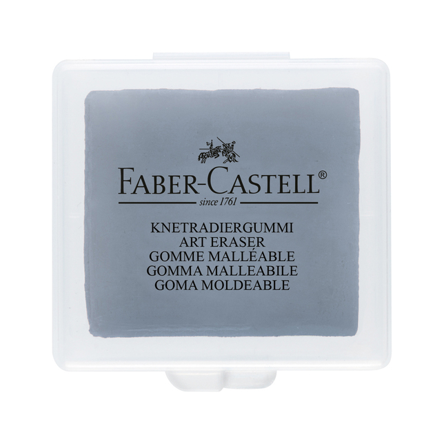 Umelecká guma Faber-Castell šedá v plastovej krabičke