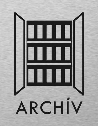 Štítok na dvere strieb.mat. 7x9cm Picto / Archív