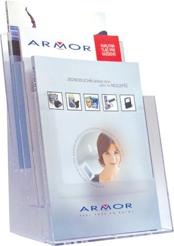 3C230 - A4 voľne stojaci priečinkový stojanček /3 priečinky