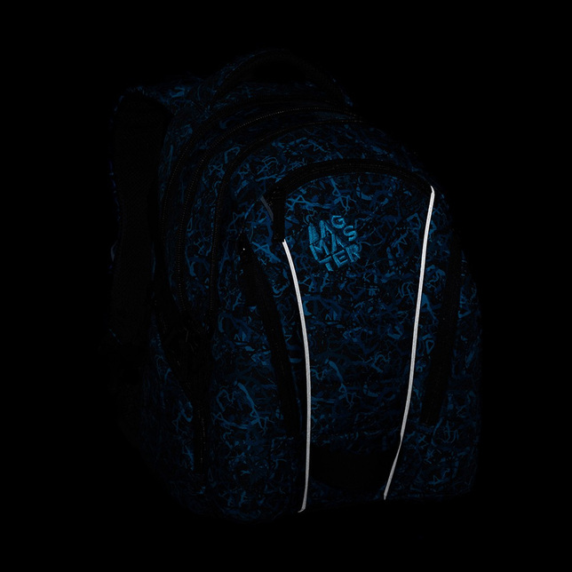 Študentský batoh BAG 20 B Modrá / čierna