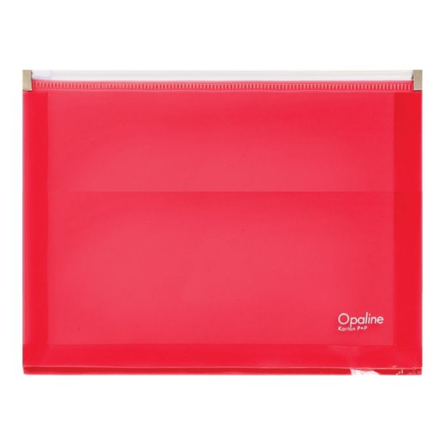 Plastová obálka A4 so zipsom Opaline