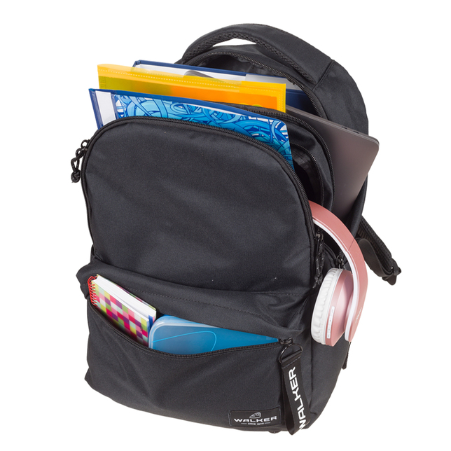 Ruksak Walker Classic Alpha Black Melange