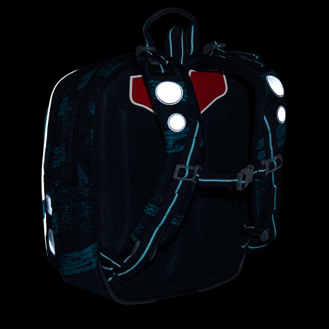 Ľahká školská taška Topgal ENDY s robotom 25075