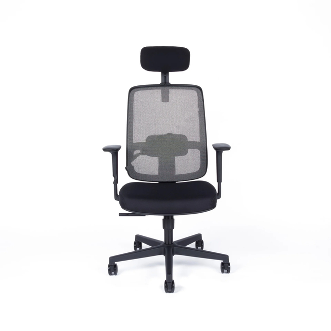 CANTO SP kancelárska stolička s podhlavníkom šedá