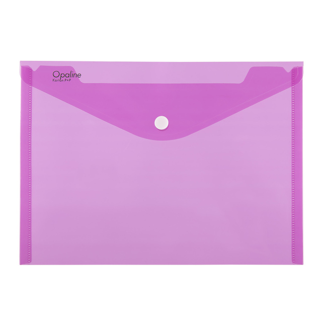 Plastová obálka A4 s cvočkom Opaline