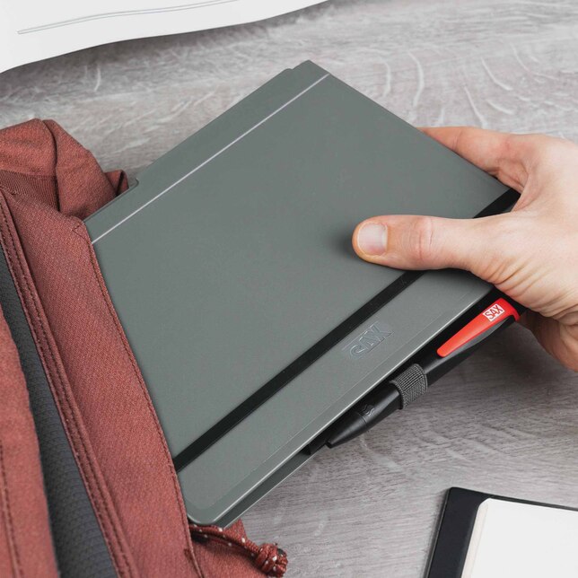 Skladacia písacia podložka A5-A4 aqua