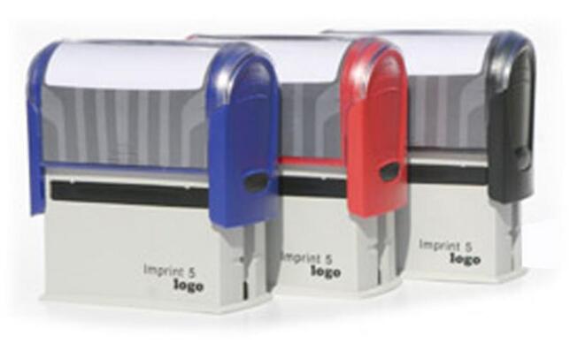 Imprint logo 5 samofarbiaca pečiatka 69 x 30mm